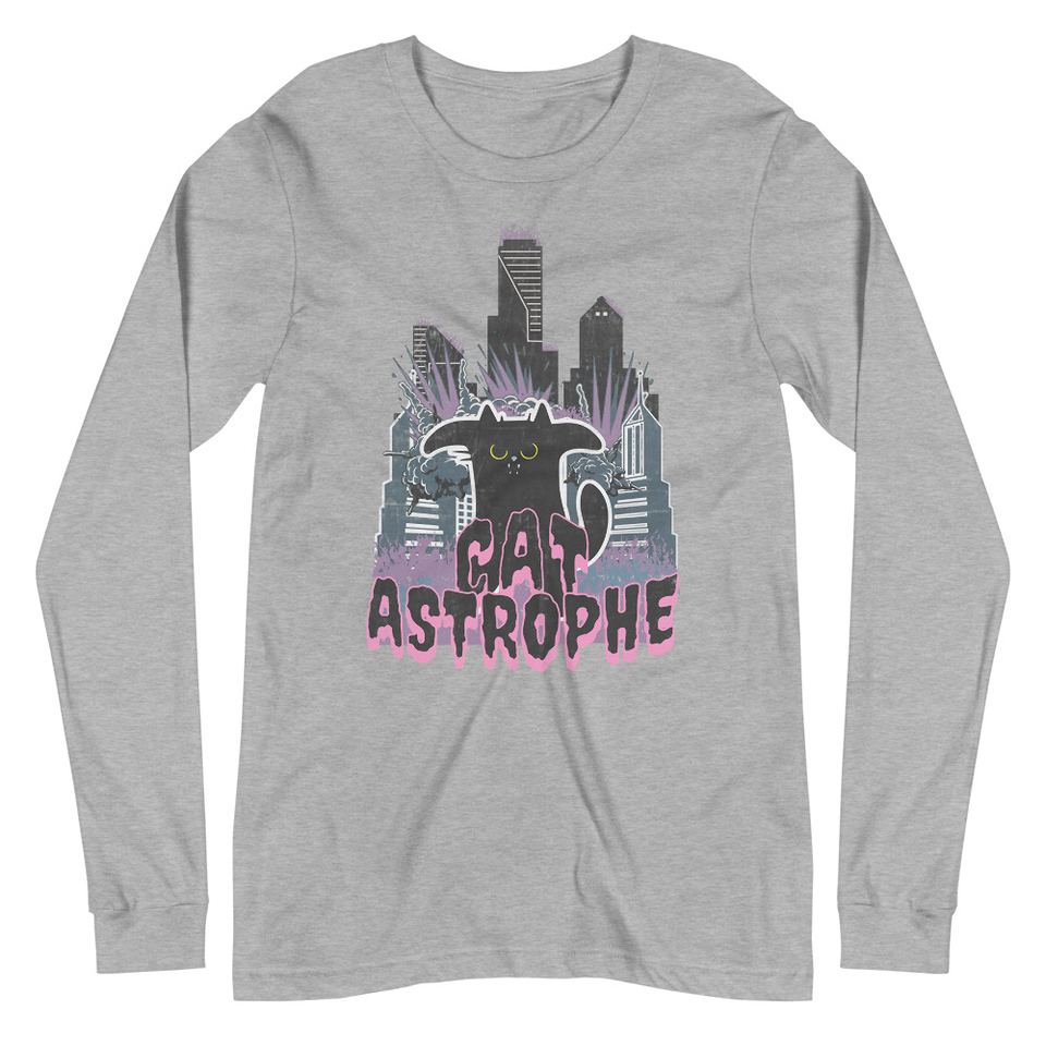 cat-astrophe Unisex Long Sleeve Tee