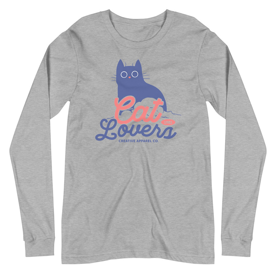 Cats Lovers Unisex Long Sleeve Tee