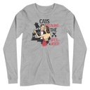 Cats Stealing the Spotlight Unisex Long Sleeve Tee