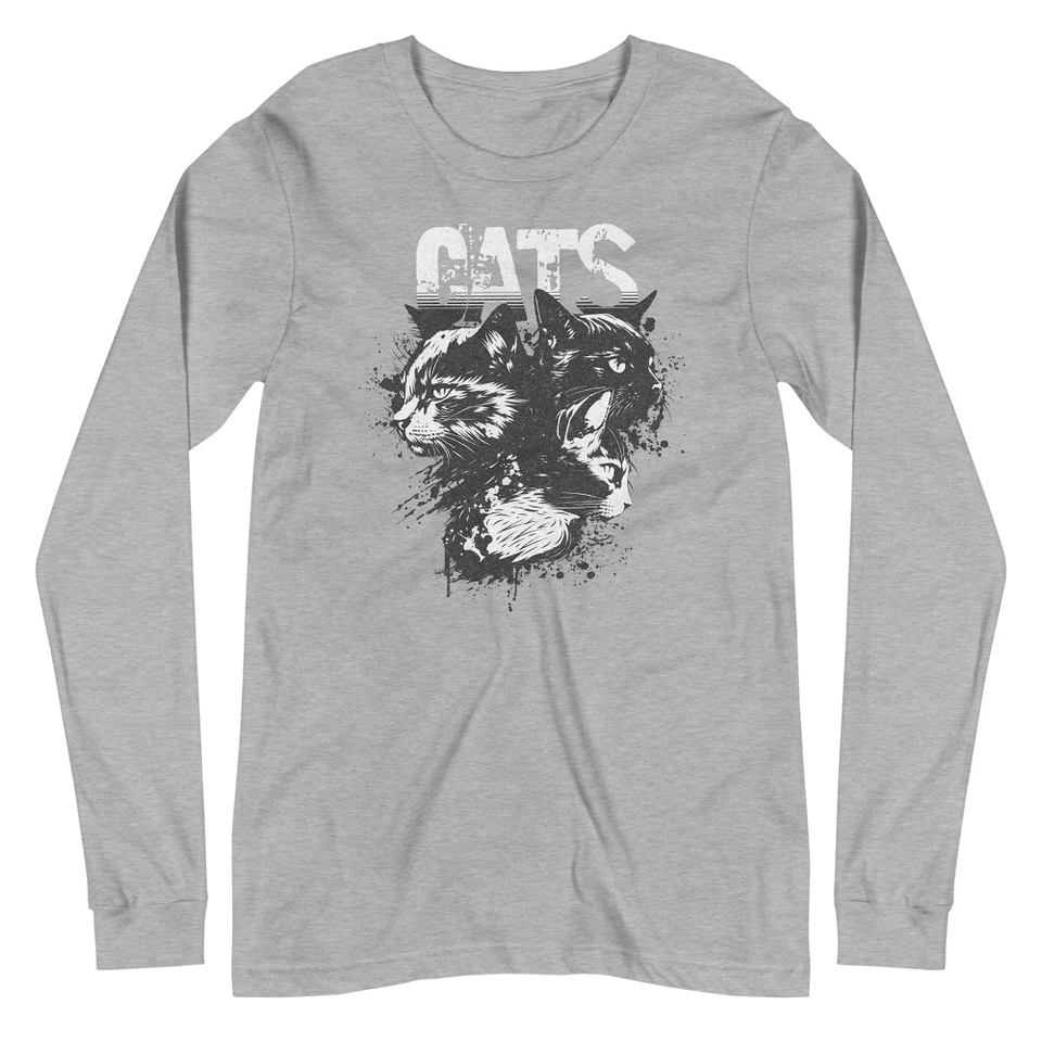 Cats Unisex Long Sleeve Tee