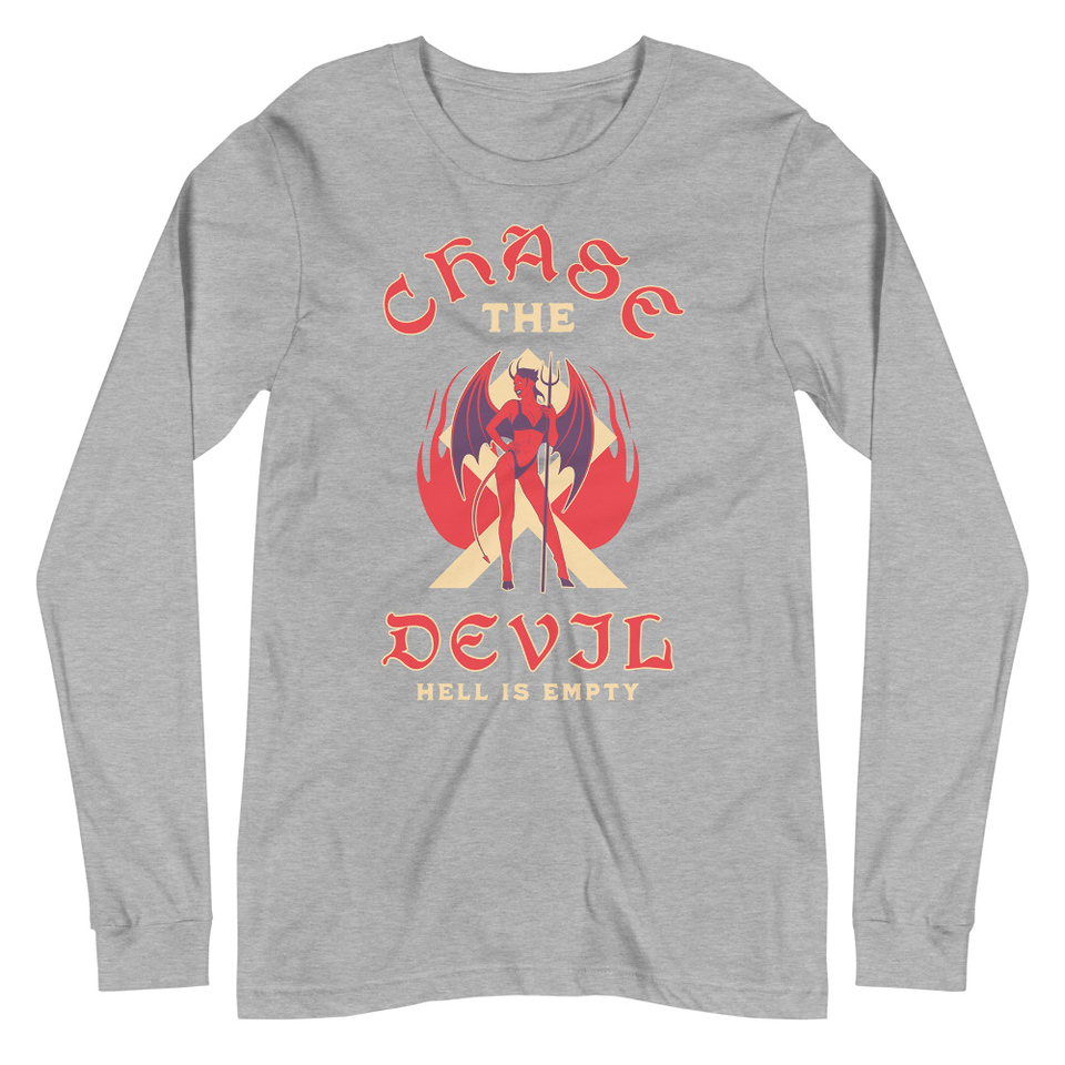 Chase The Devil Unisex Long Sleeve Tee