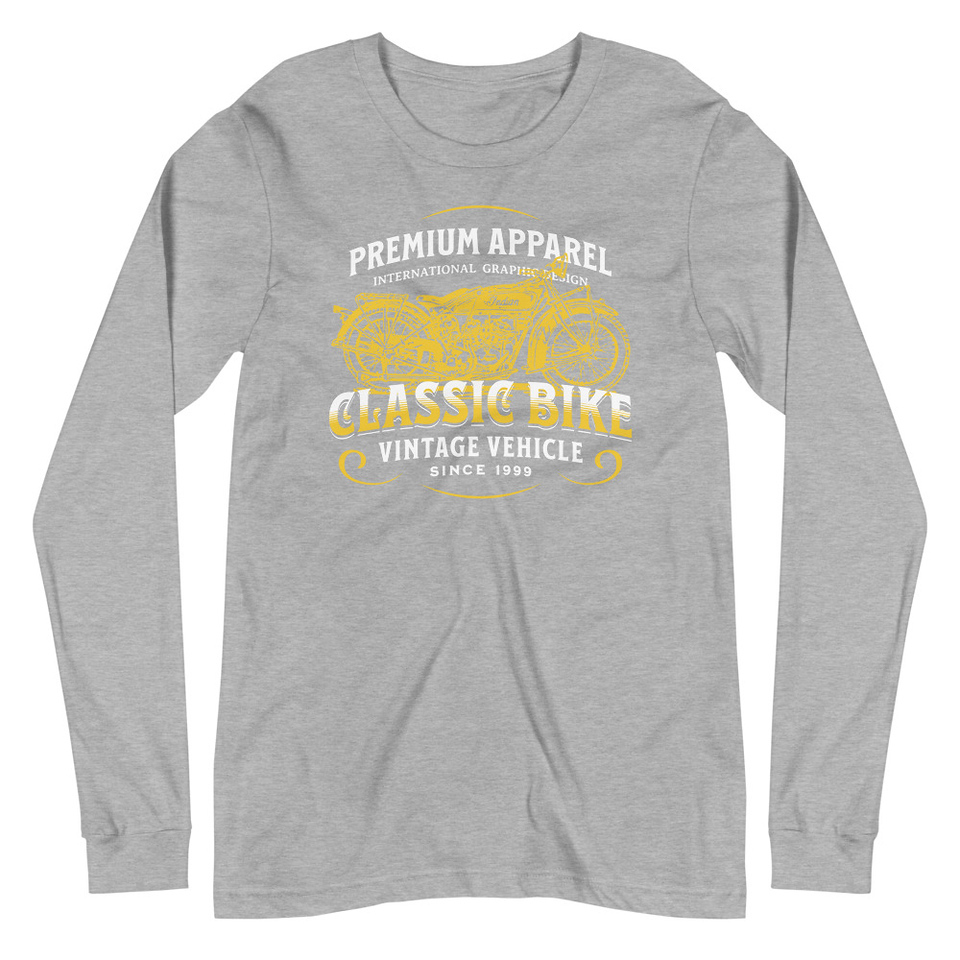 Classic Bike Unisex Long Sleeve Tee