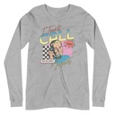 Classic Retro Illustrative Portrait Men Calling Unisex Long Sleeve Tee