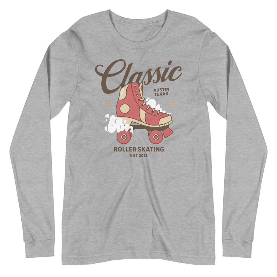 Classic Roller Skating - Sports Apparel Unisex Long Sleeve Tee