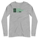 Coffee Completes Me - Neon Heart Unisex Long Sleeve Tee