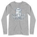 Coffee Time Unisex Long Sleeve Tee