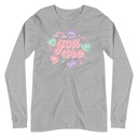 Colorful Self Love Affirmation - Heart Unisex Long Sleeve Tee