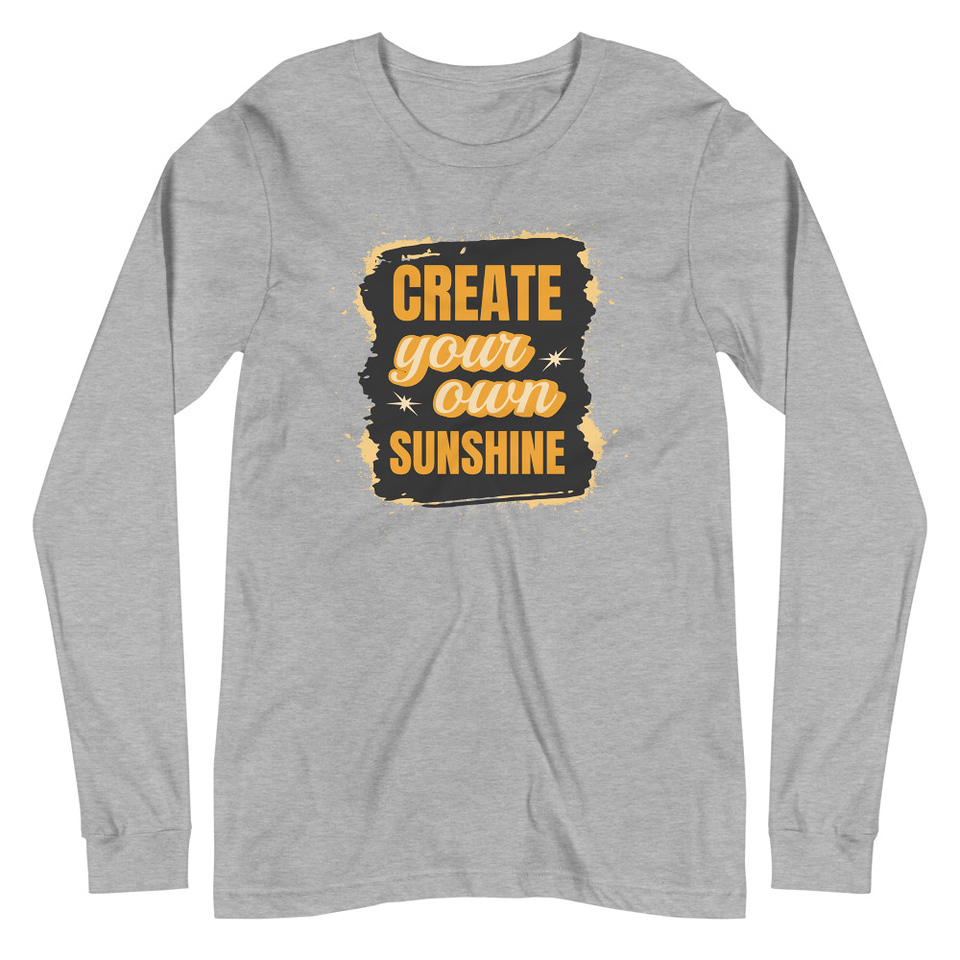 Create your own Sunshine Unisex Long Sleeve Tee