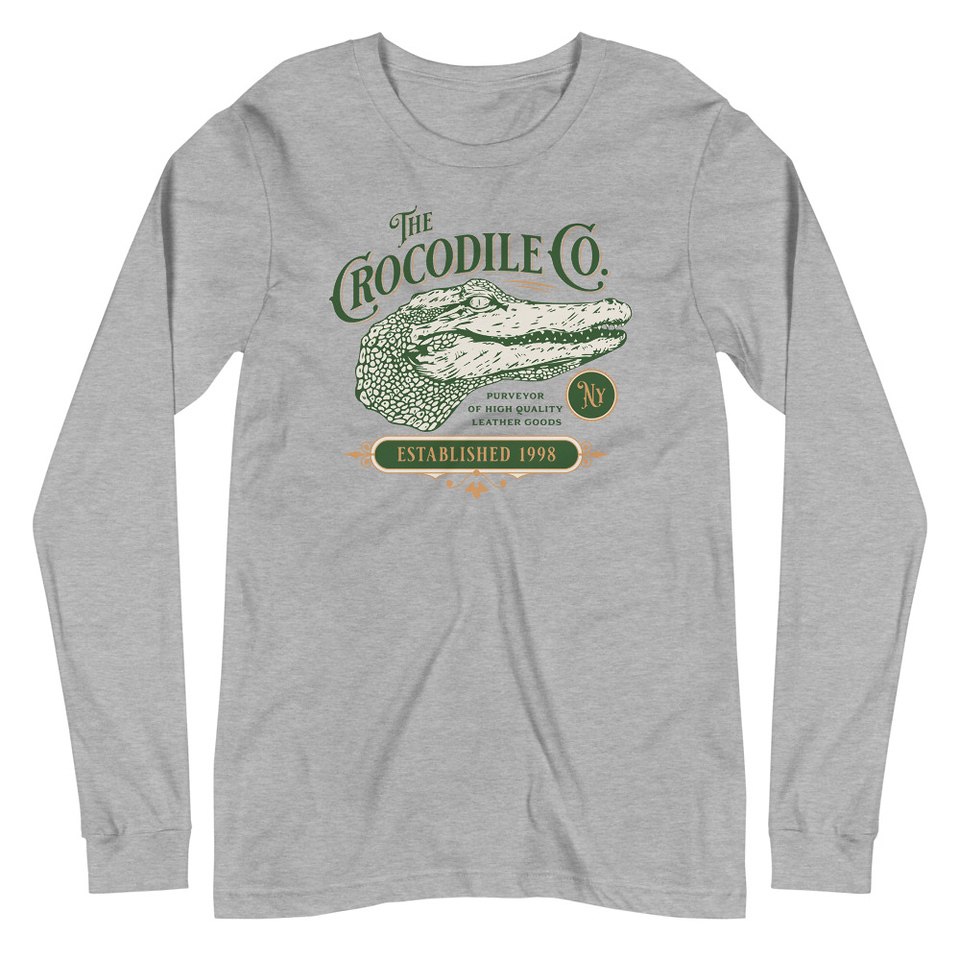 Crocodile Co. - Wild Animal Unisex Long Sleeve Tee