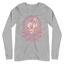 Customs Garage - Flaming Skull Unisex Long Sleeve Tee
