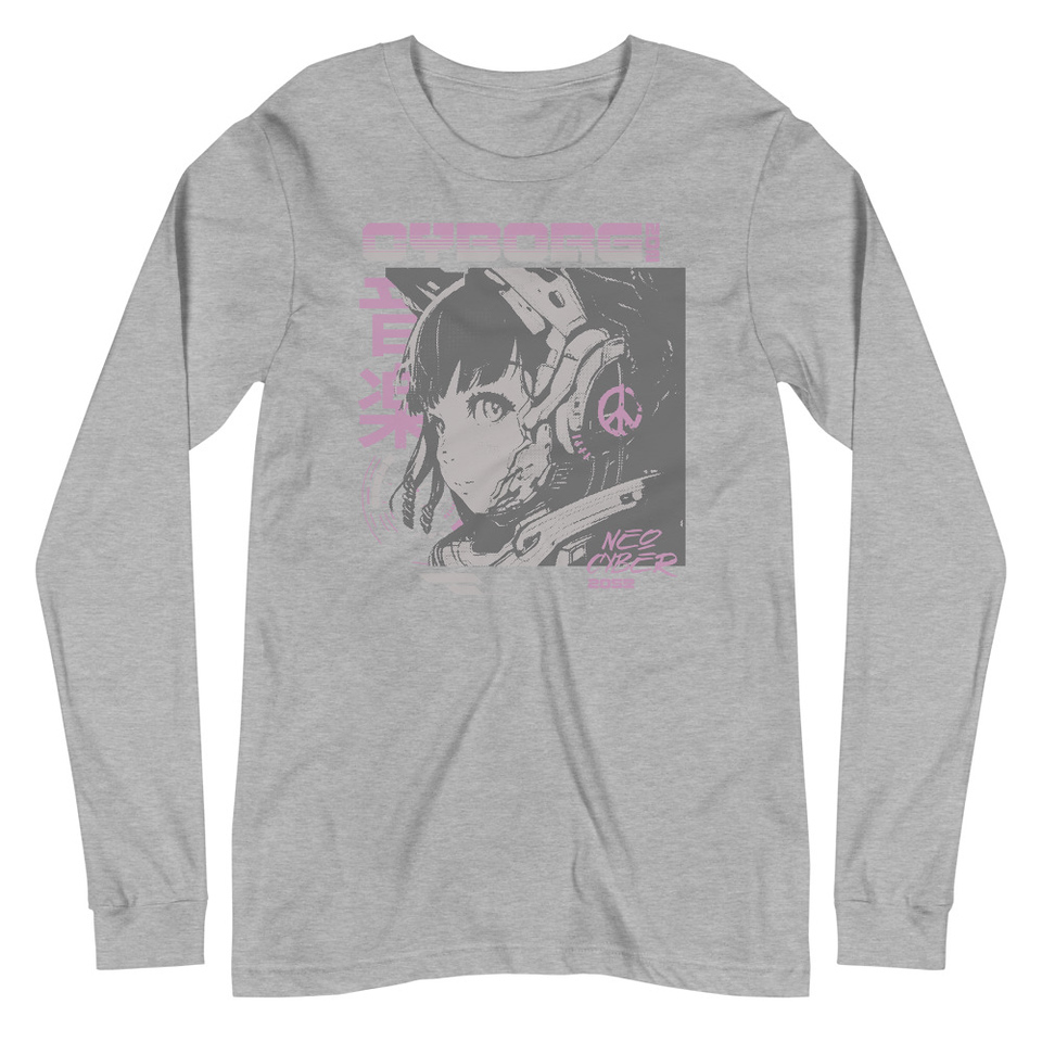 Cyborg - Y2k Style Unisex Long Sleeve Tee
