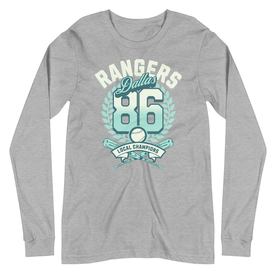 Dallas Rangers - Old School Sports Unisex Long Sleeve Tee