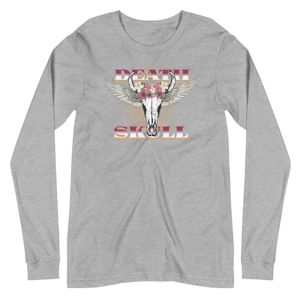 Deah Skull Unisex Long Sleeve Tee