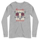 Death Skull - Flower Unisex Long Sleeve Tee