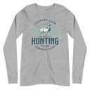Deer Hunting Country Club  Unisex Long Sleeve Tee
