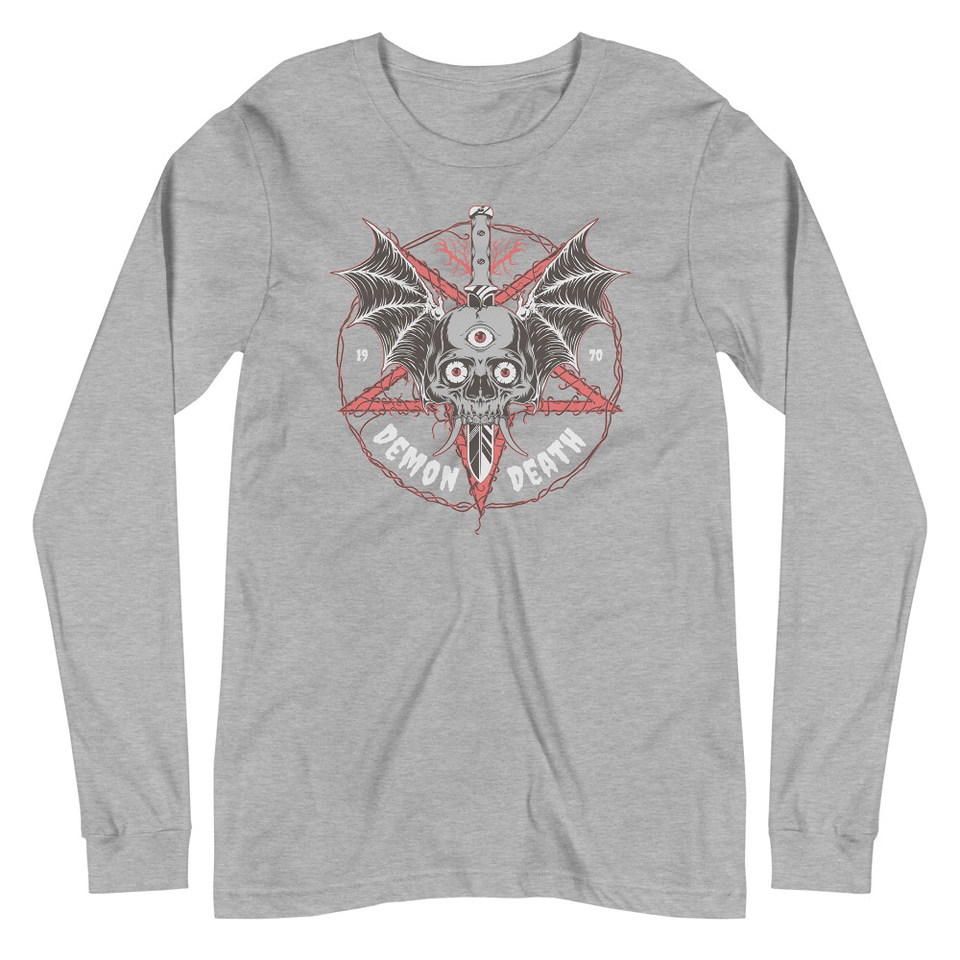 DEMON DEATH Unisex Long Sleeve Tee