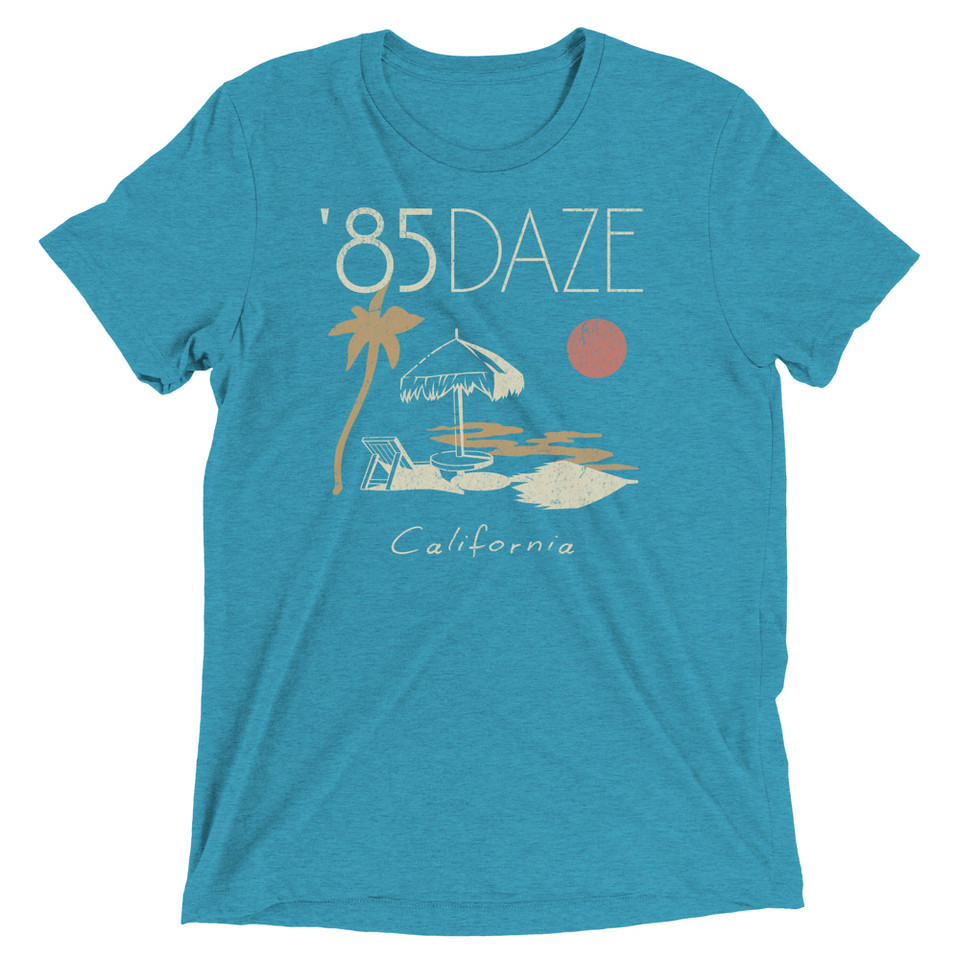 '85 Daze California Unisex Tri-Blend T-Shirt