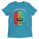 25 Years of Being A Gamer Unisex Tri-Blend T-Shirt