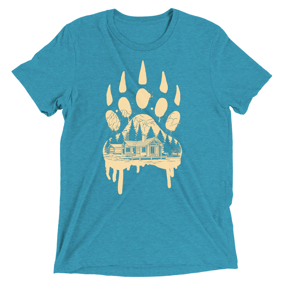 A Beary Good Home Unisex Tri-Blend T-Shirt