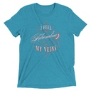 Adrenaline in my Veins - Victorian Unisex Tri-Blend T-Shirt