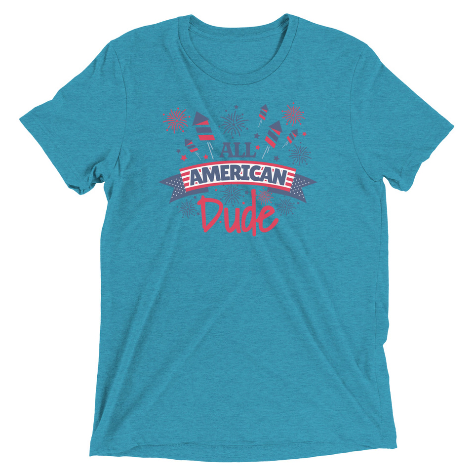 All American Unisex Tri-Blend T-Shirt