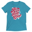 All You Need is Love - Retro Valentines Day Unisex Tri-Blend T-Shirt