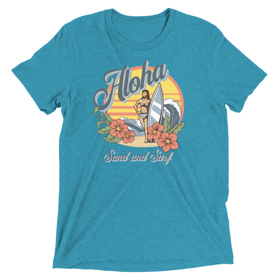 Aloha Unisex Tri-Blend T-Shirt
