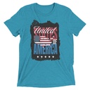 America (3) Unisex Tri-Blend T-Shirt