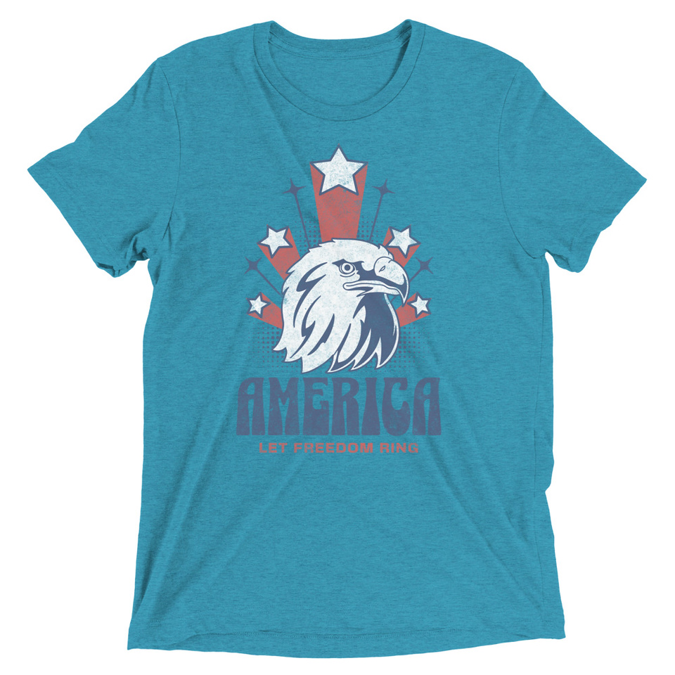 America Unisex Tri-Blend T-Shirt