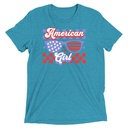 American girl Unisex Tri-Blend T-Shirt