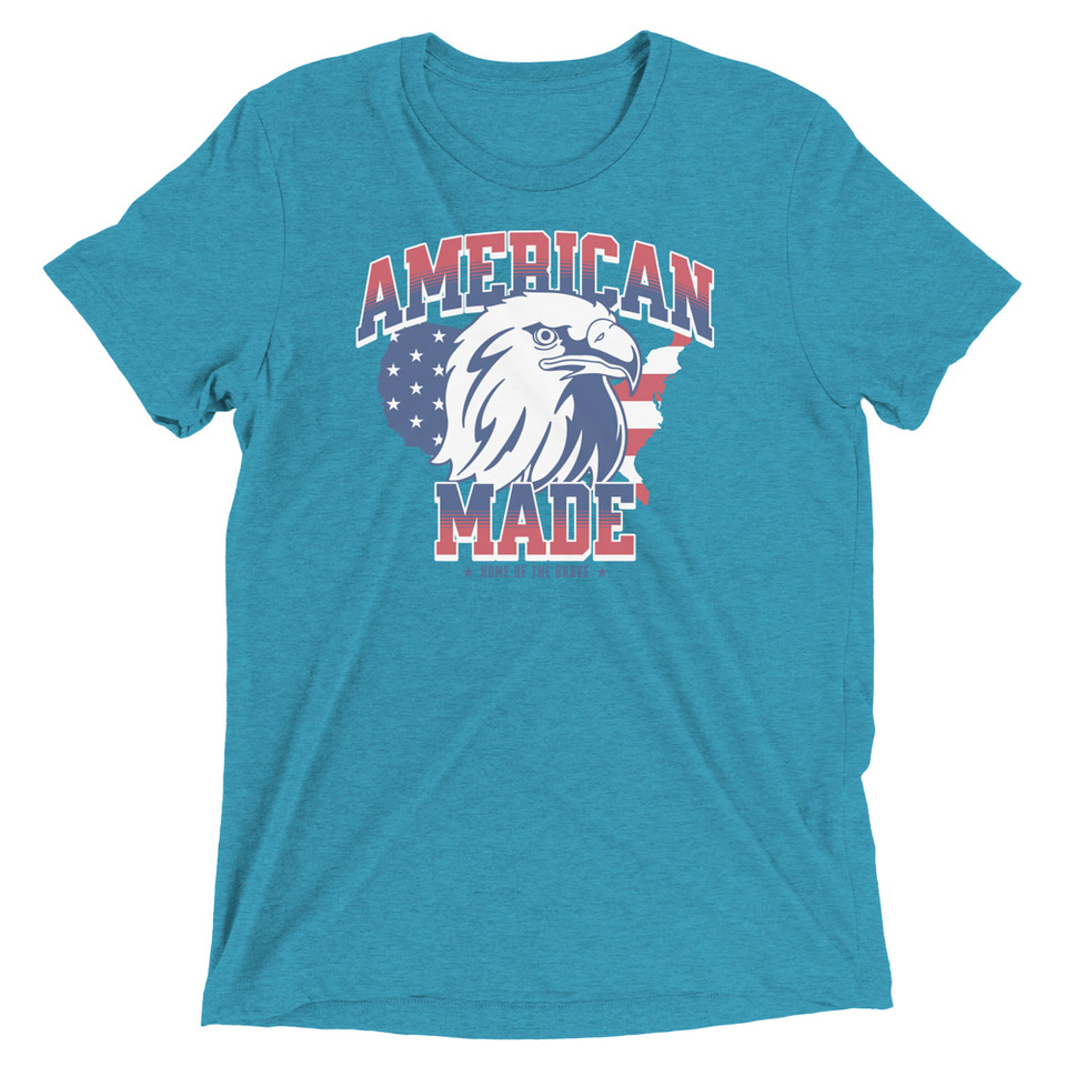 American Made Unisex Tri-Blend T-Shirt