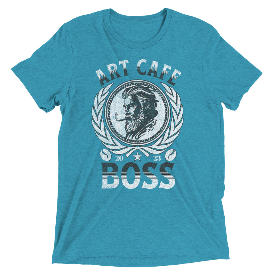 ART CAFE - BOSS Unisex Tri-Blend T-Shirt