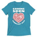 Baby Announcement - Feeding Bottle Unisex Tri-Blend T-Shirt