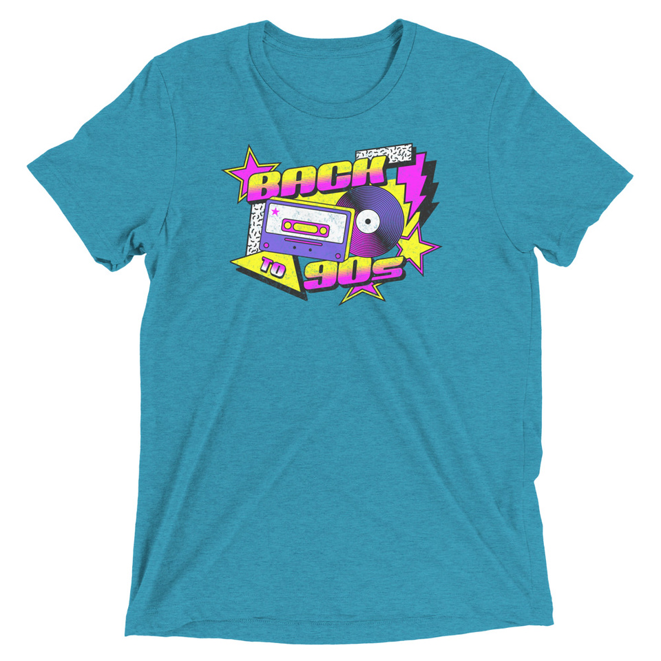 Back to 90s Unisex Tri-Blend T-Shirt