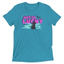 Bad Luck Kitty - Halloween Unisex Tri-Blend T-Shirt