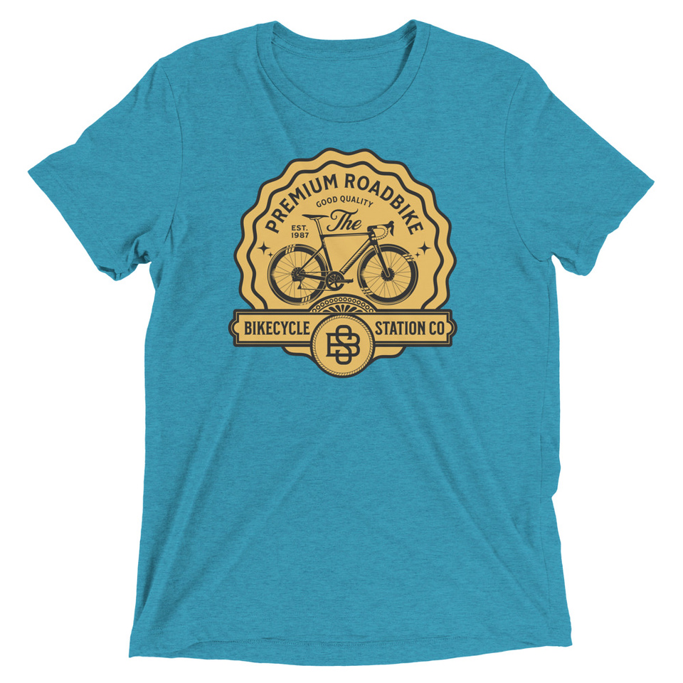 Bikecycle Station Co. - Sports Unisex Tri-Blend T-Shirt