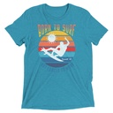 Born to Surf - But Forced to Work Unisex Tri-Blend T-Shirt