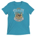 Camping Emblem Unisex Tri-Blend T-Shirt