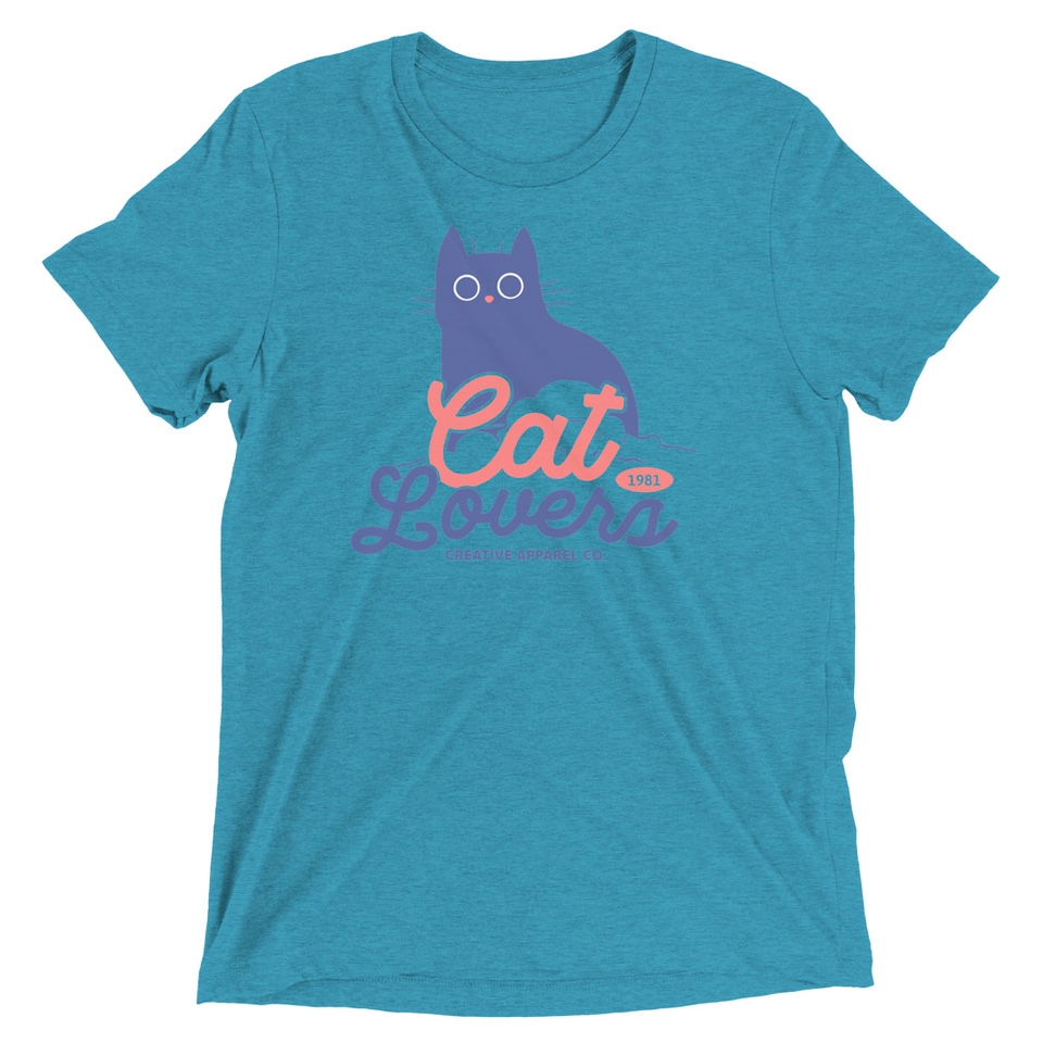 Cats Lovers Unisex Tri-Blend T-Shirt