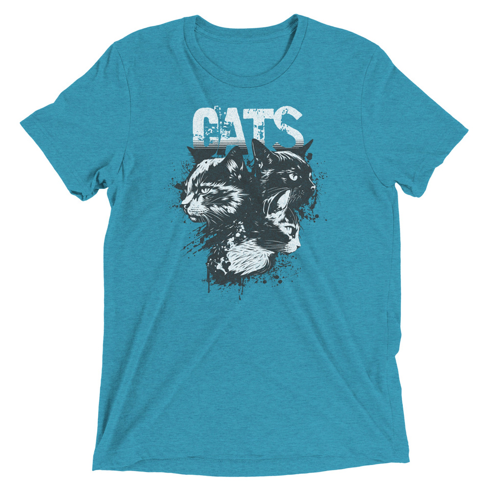 Cats Unisex Tri-Blend T-Shirt