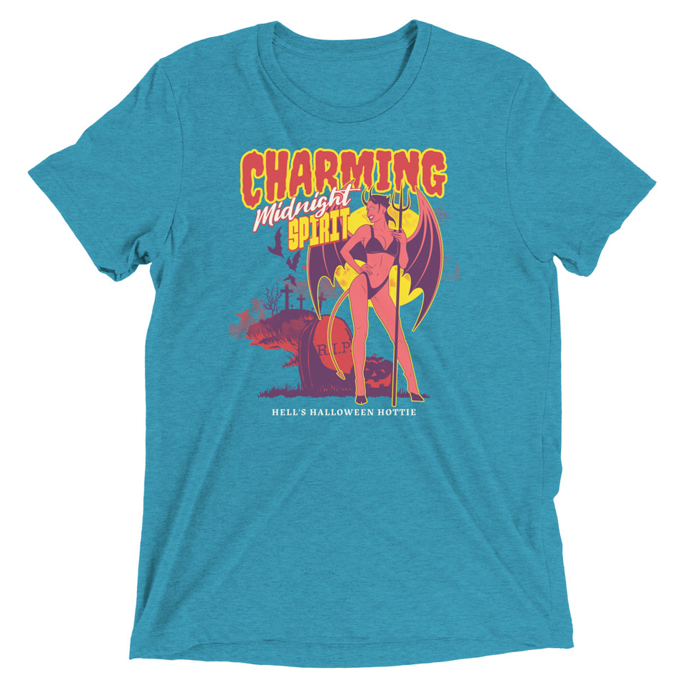 Charming Midnight Unisex Tri-Blend T-Shirt