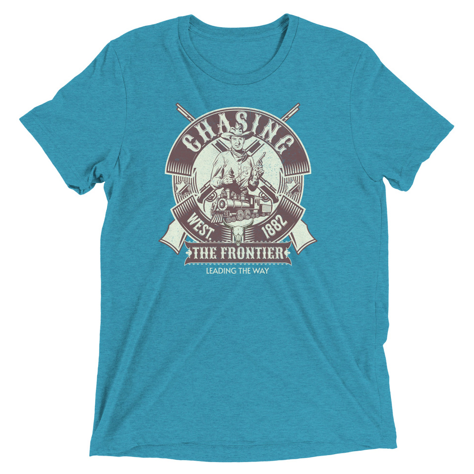 Chasing the Frontier Unisex Tri-Blend T-Shirt