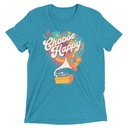 Choose Happy - Retro Music Unisex Tri-Blend T-Shirt