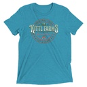 Christmas Tree Farm - Vintage Holiday Badge Unisex Tri-Blend T-Shirt