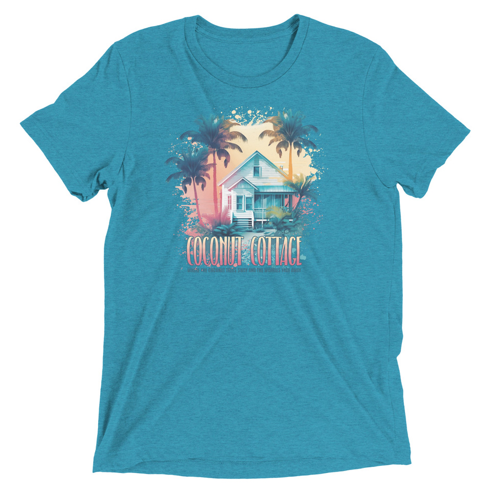 Coconut Cottage Unisex Tri-Blend T-Shirt