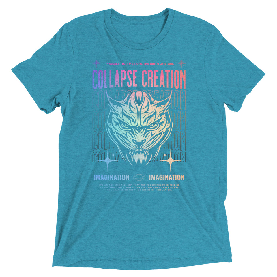 Collapse Creation Unisex Tri-Blend T-Shirt