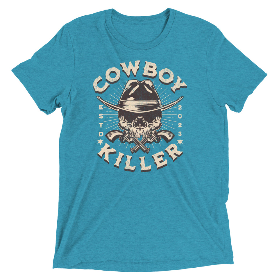 COWBOY KILLER Unisex Tri-Blend T-Shirt