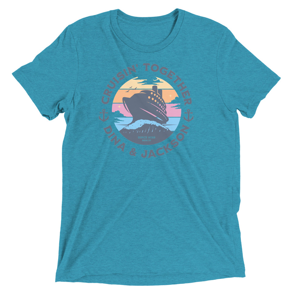 Cruisin' Together - Cruise Ship Unisex Tri-Blend T-Shirt