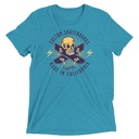 Custom Skateboards - Skull Unisex Tri-Blend T-Shirt