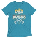 Dad That Rocks You - Electric Guitar Unisex Tri-Blend T-Shirt